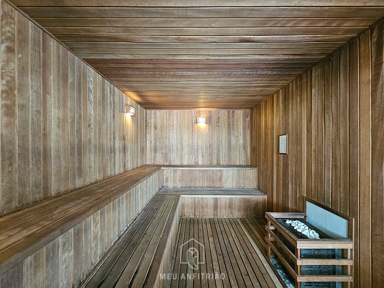 Apartamento en Bertioga con Piscina y Parrilla