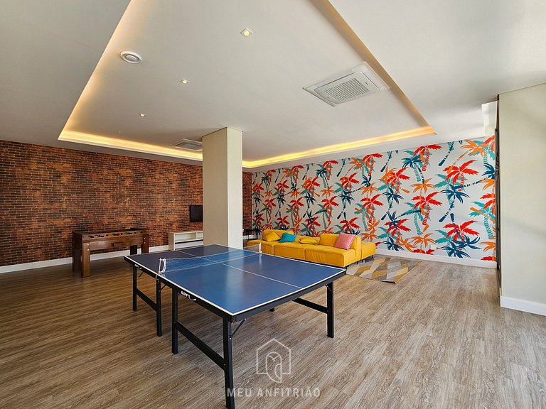 Apartamento em Bertioga com Piscina e Churrasqueira