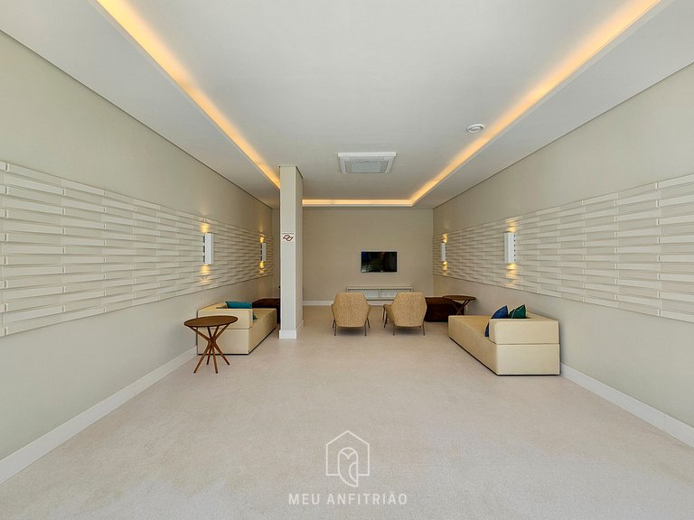 Apartment in Bertioga with Pool and Barbecue