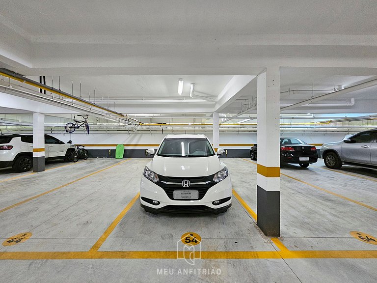 Apartamento en Bertioga con Piscina y Parrilla