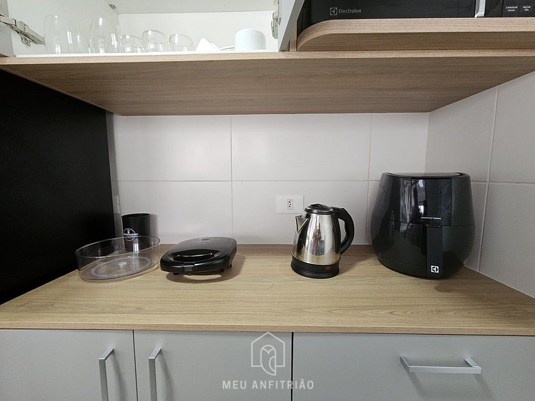 Apartamento em Bertioga com Piscina e Churrasqueira