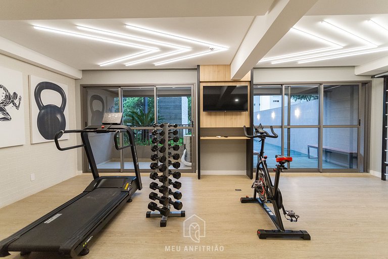 Studio for 2, building near São Paulo Hospital