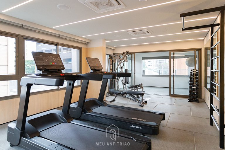 Cama queen e lazer perto do Aeroporto de Congonhas