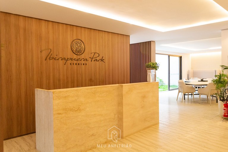 2 people | 27 sqm | Gym | Ibirapuera Park