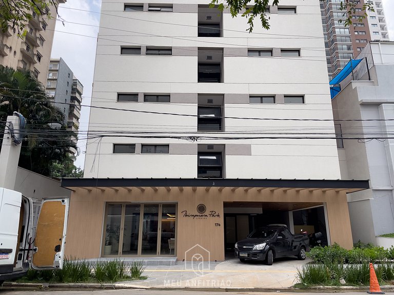 Studio for 2 guests | 700m from Ibirapuera Park