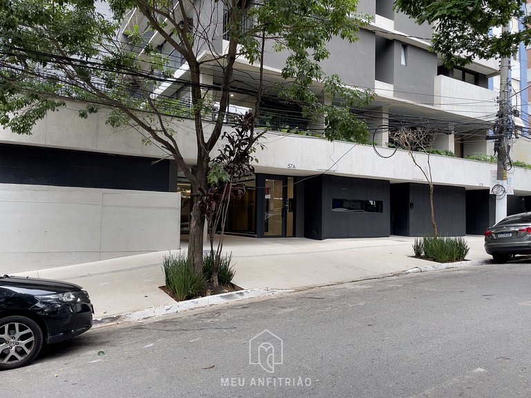 Studio in Pinheiros | Wi-Fi and full amenities