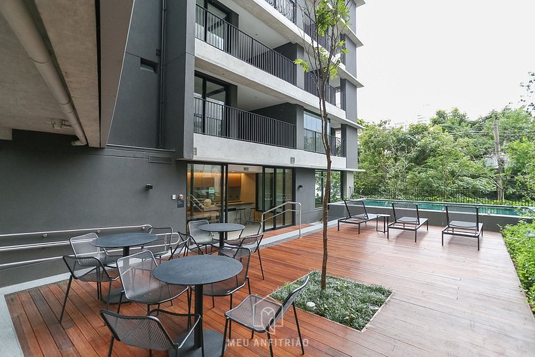 Studio in Pinheiros | Wi-Fi and full amenities