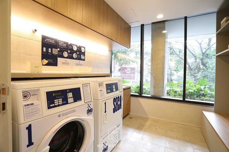 Studio in Pinheiros | Wi-Fi and full amenities