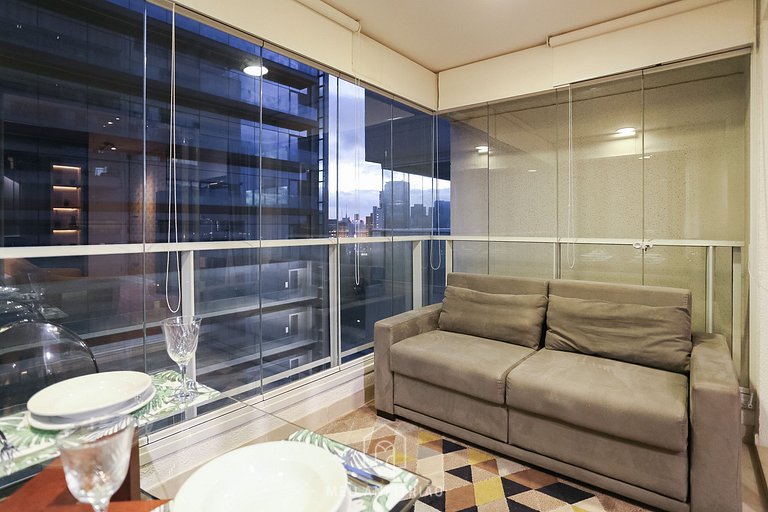 Comfortable Apartment for 4 with on Rua da Consolação