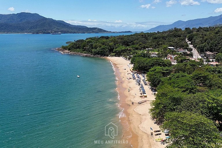 House for 4, barbecue and sea view near the beach