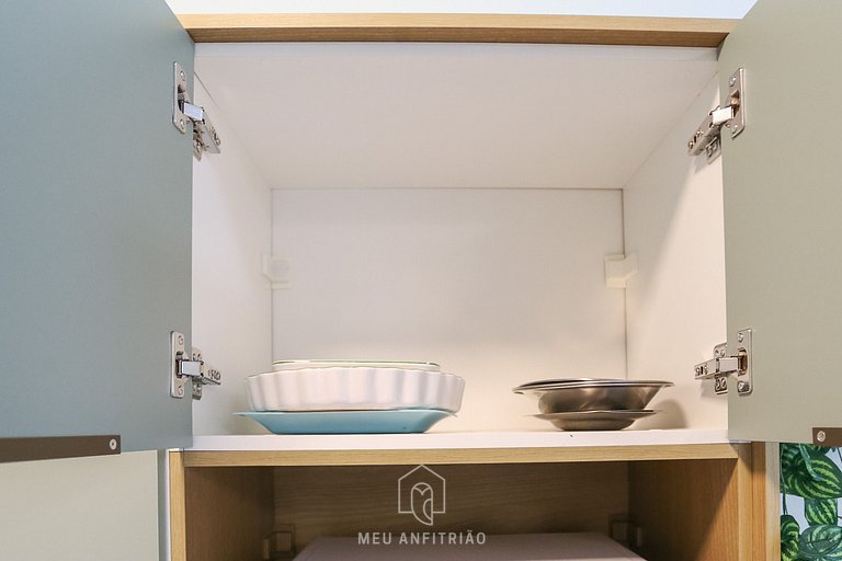 Comfortable studio with gym near Allianz Parque