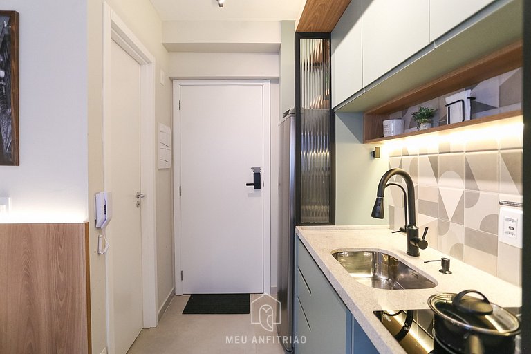 Studio with leisure near Avenida Paulista