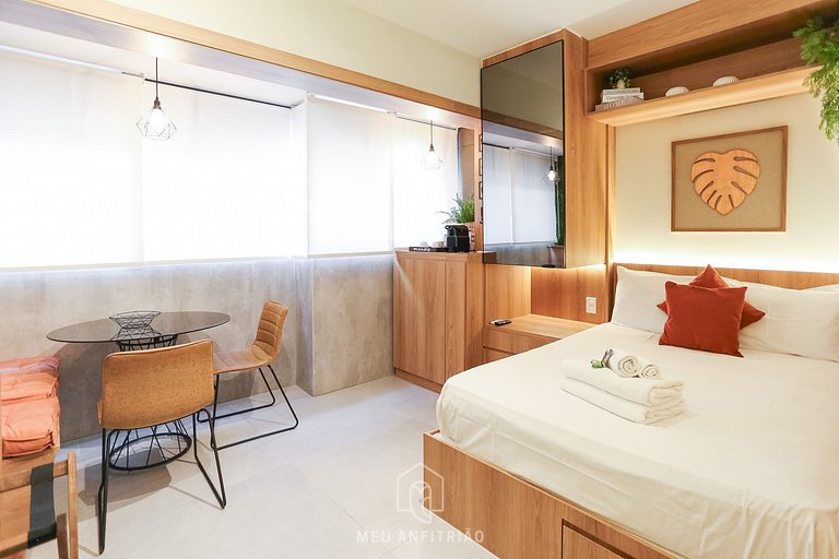 Studio with leisure near Avenida Paulista