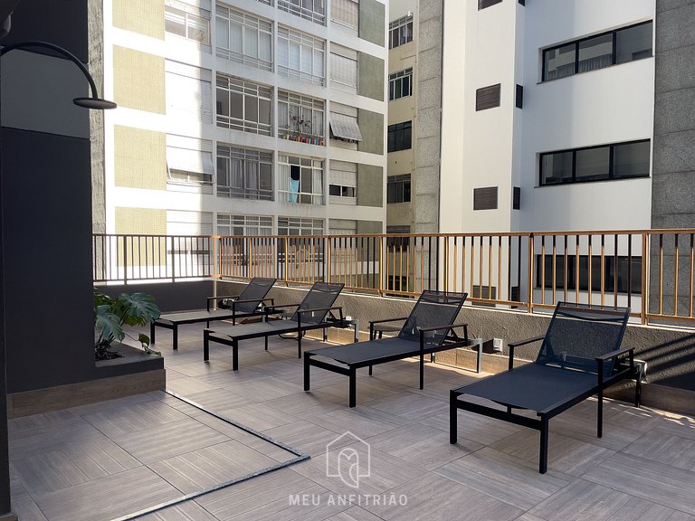 Studio with leisure near Avenida Paulista