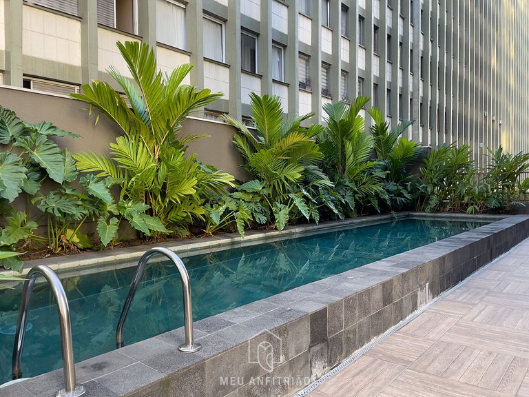 Studio with leisure near Avenida Paulista