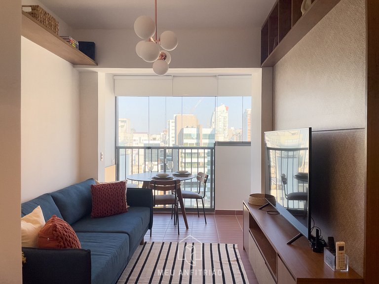 37m², leisure and comfort next to Av. Paulista