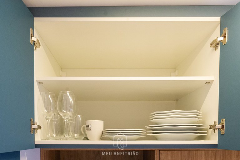 2 people, leisure & balcony 400m of Sumaré subway