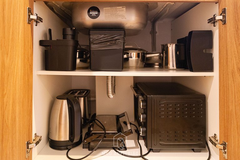 2 people, leisure & balcony 400m of Sumaré subway