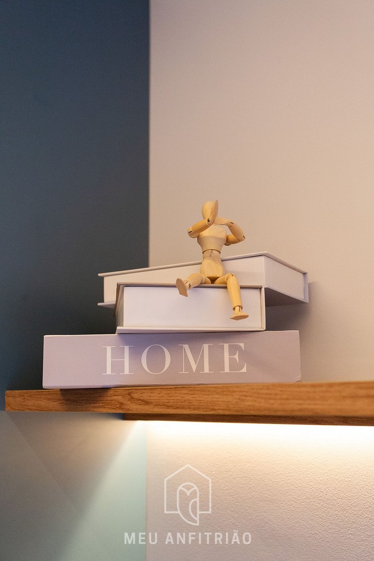 2 people, leisure & balcony 400m of Sumaré subway