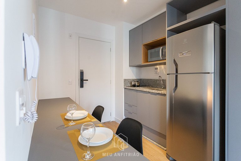 3 people & leisure 350m of Sírio-Libanês Hospital