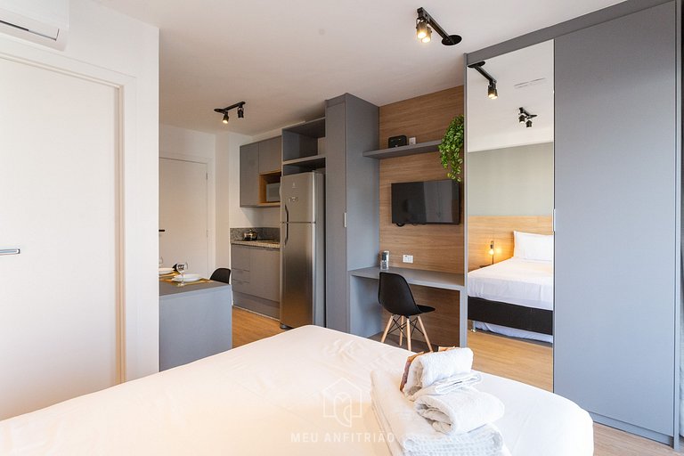 3 people & leisure 350m of Sírio-Libanês Hospital