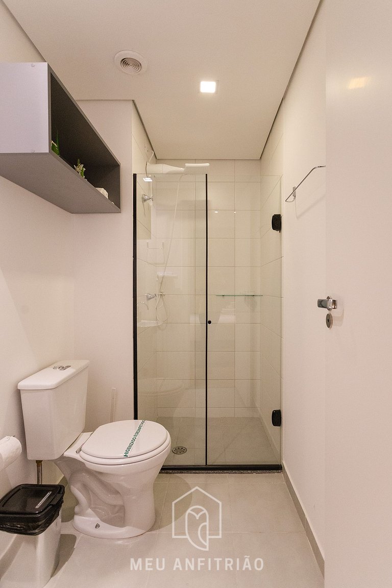 3 people & leisure 350m of Sírio-Libanês Hospital