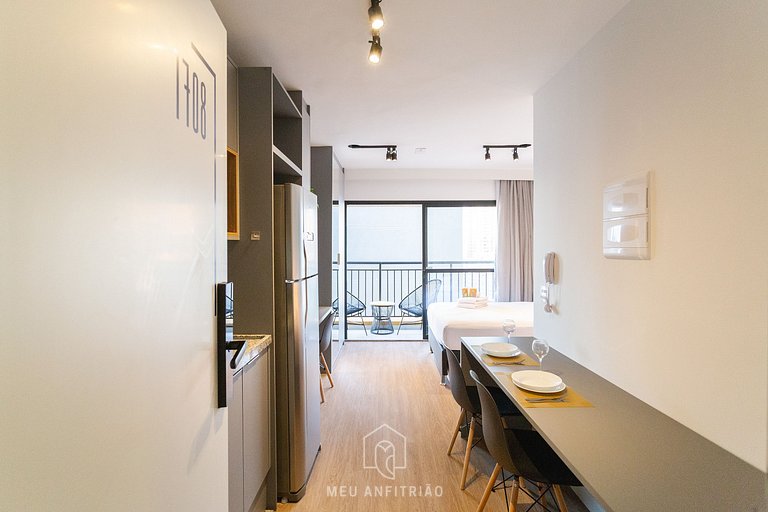 3 people & leisure 350m of Sírio-Libanês Hospital