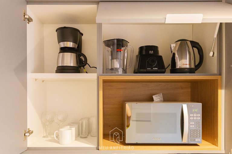 3 people & leisure 350m of Sírio-Libanês Hospital