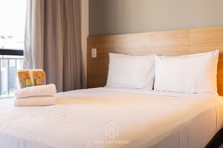 3 people & leisure 350m of Sírio-Libanês Hospital