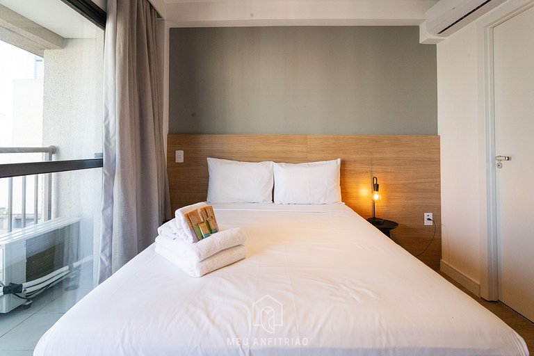 3 people & leisure 350m of Sírio-Libanês Hospital