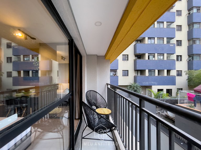 Full studio and leisure near the Frei Caneca Mall