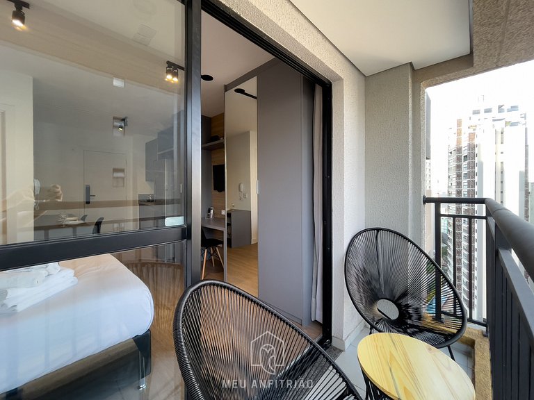 3 people & leisure 350m of Sírio-Libanês Hospital