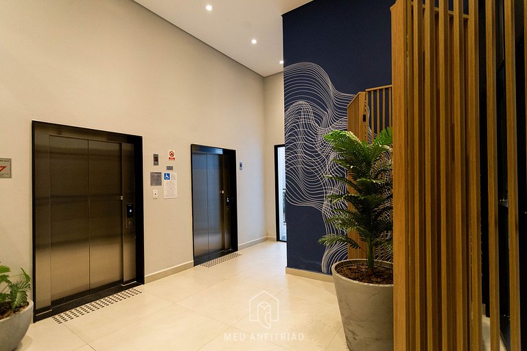 Full studio and leisure near the Frei Caneca Mall