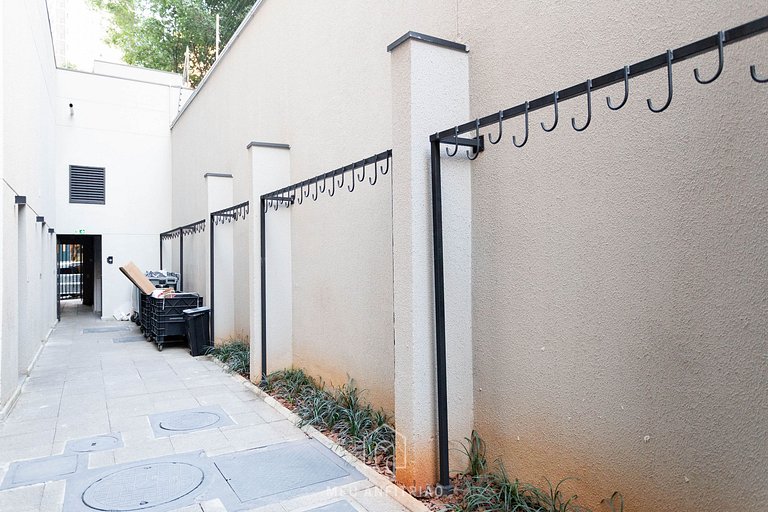 Full studio and leisure near the Frei Caneca Mall