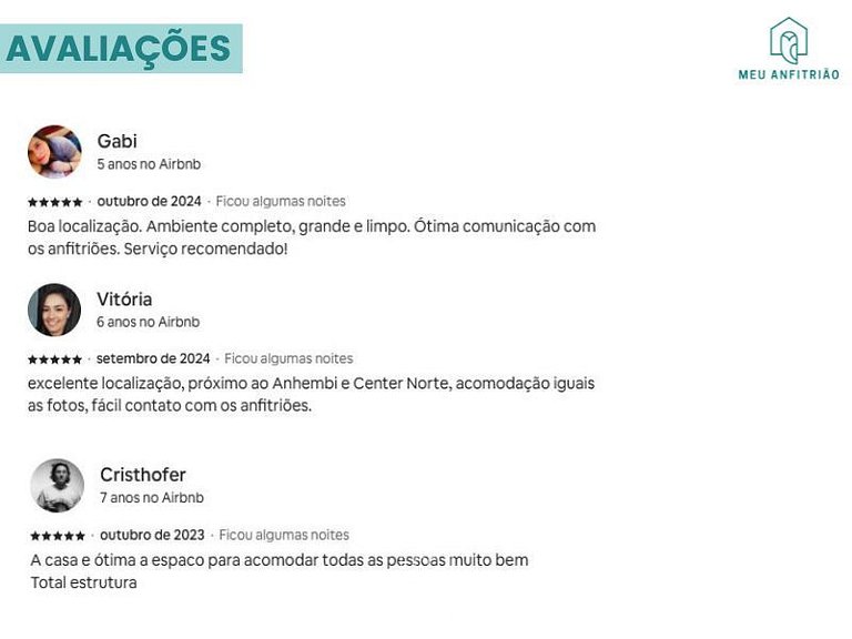 House to 29, 20 min of Anhembi & Expo Center Norte