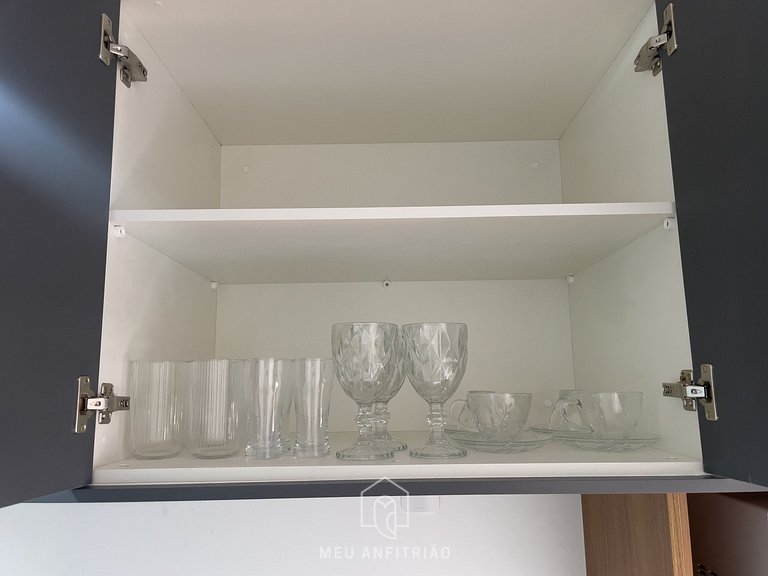 Studio with balcony and leisure near Saúde subway