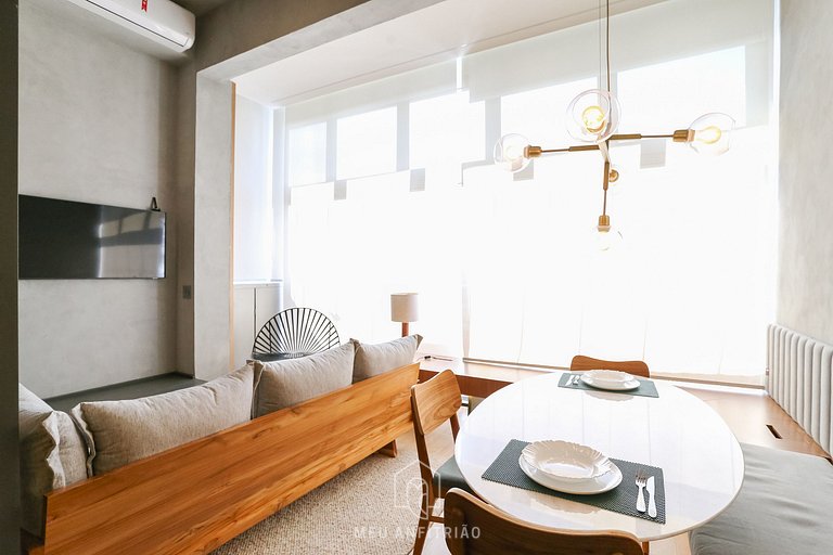 35m² apartment w/ garage 1km from Ibirapuera Park