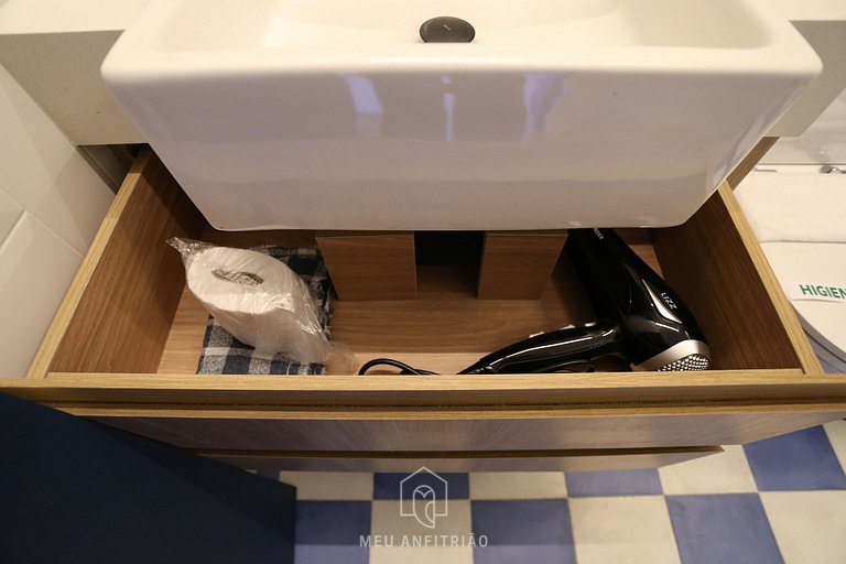 30m² apartment with mezzanine near Ibirapuera Park