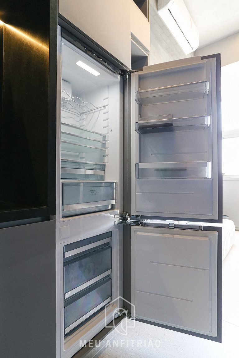 30m² apartment with mezzanine near Ibirapuera Park