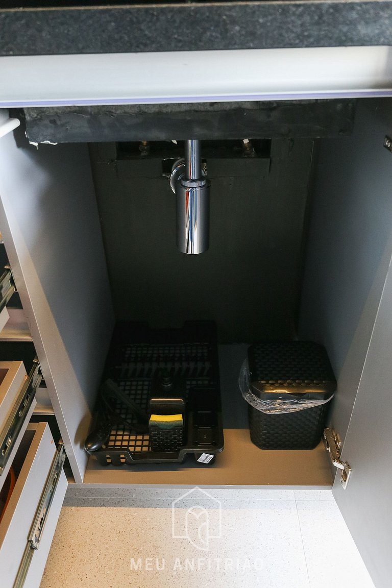 30m² apartment with mezzanine near Ibirapuera Park