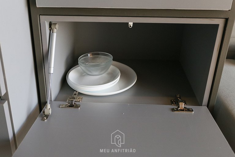 30m² apartment with mezzanine near Ibirapuera Park