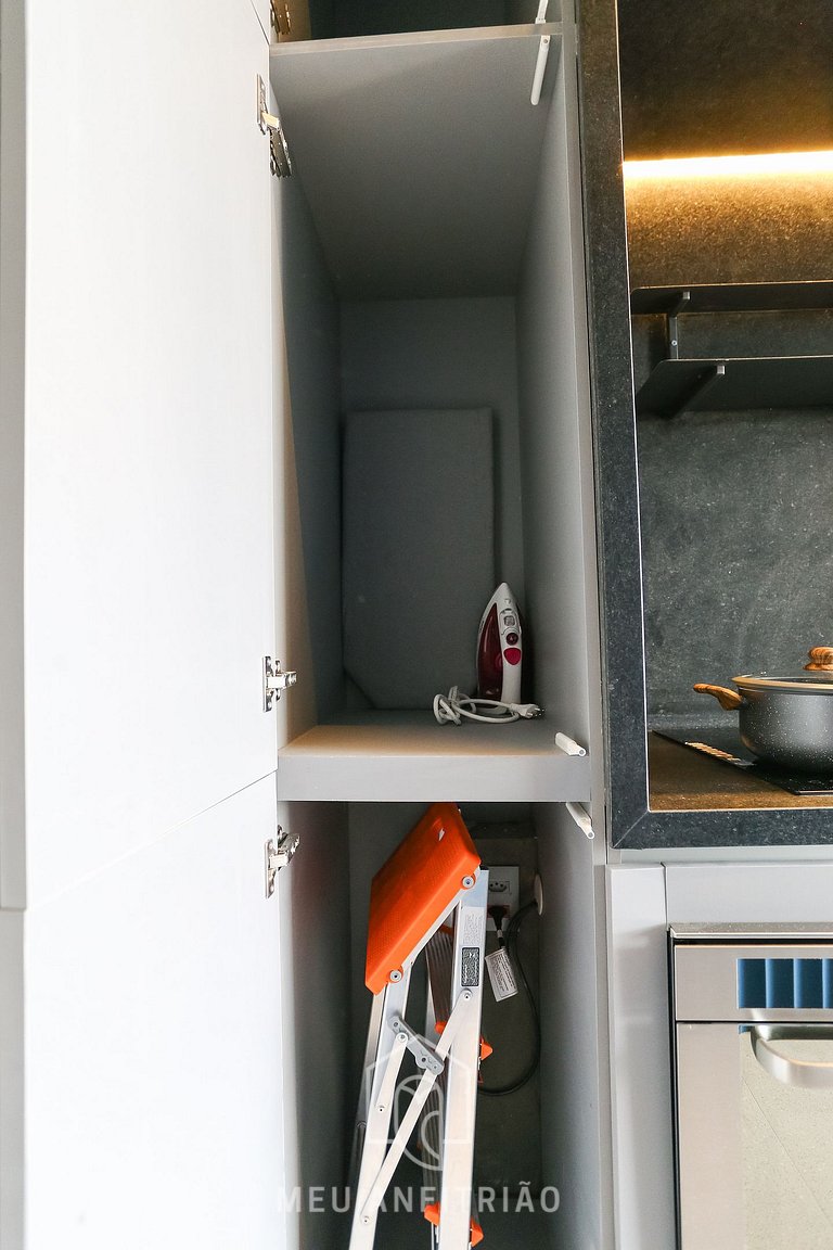 30m² apartment with mezzanine near Ibirapuera Park