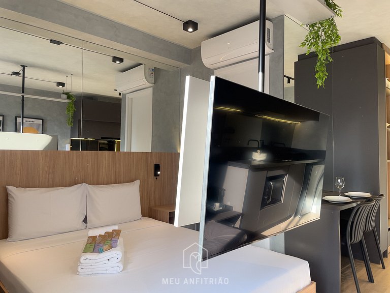 Studio for 3 w/ leisure 600m from Brooklin subway