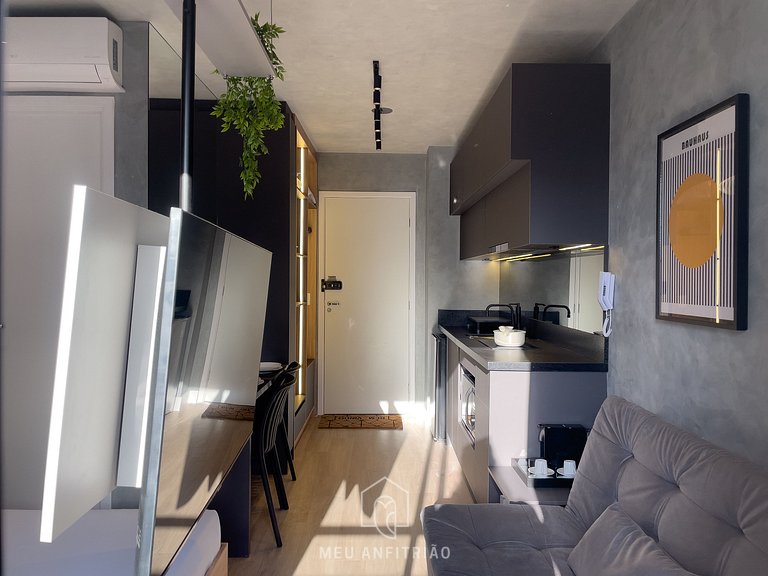 Studio for 3 w/ leisure 600m from Brooklin subway