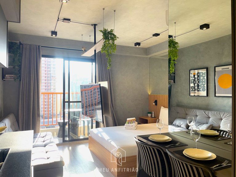 Studio for 3 w/ leisure 600m from Brooklin subway