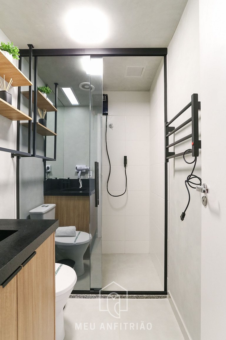 Studio for 3 w/ leisure 600m from Brooklin subway