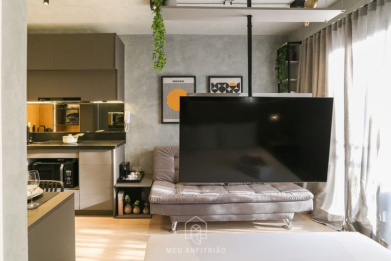 Studio for 3 w/ leisure 600m from Brooklin subway