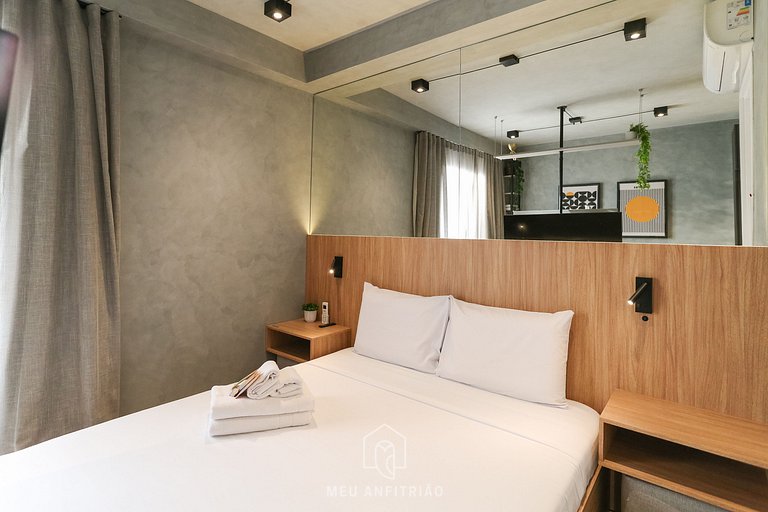 Studio for 3 w/ leisure 600m from Brooklin subway