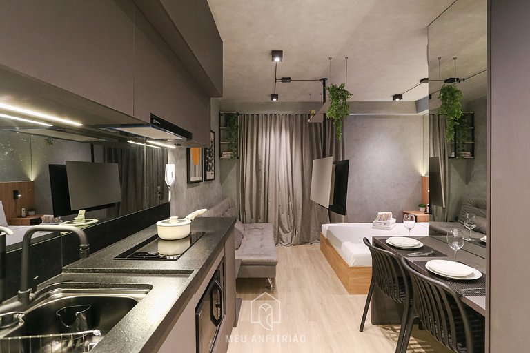 Studio for 3 w/ leisure 600m from Brooklin subway