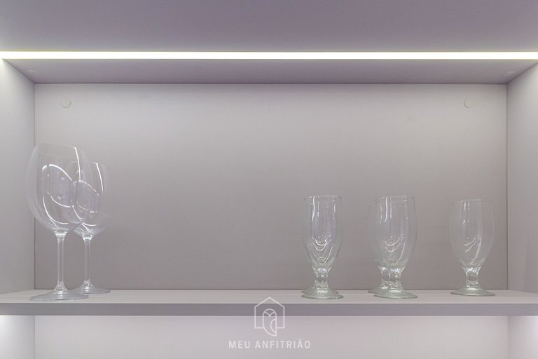 Complete studio for 2 w/ leisure in Paraíso subway